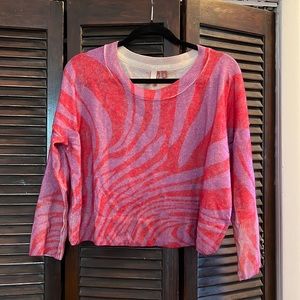 Pilcro cashmere crop sweater from Anthropologie